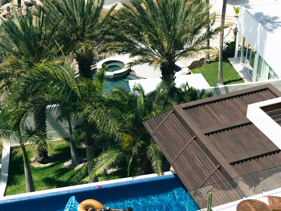 Generic couples resort atmosphere.