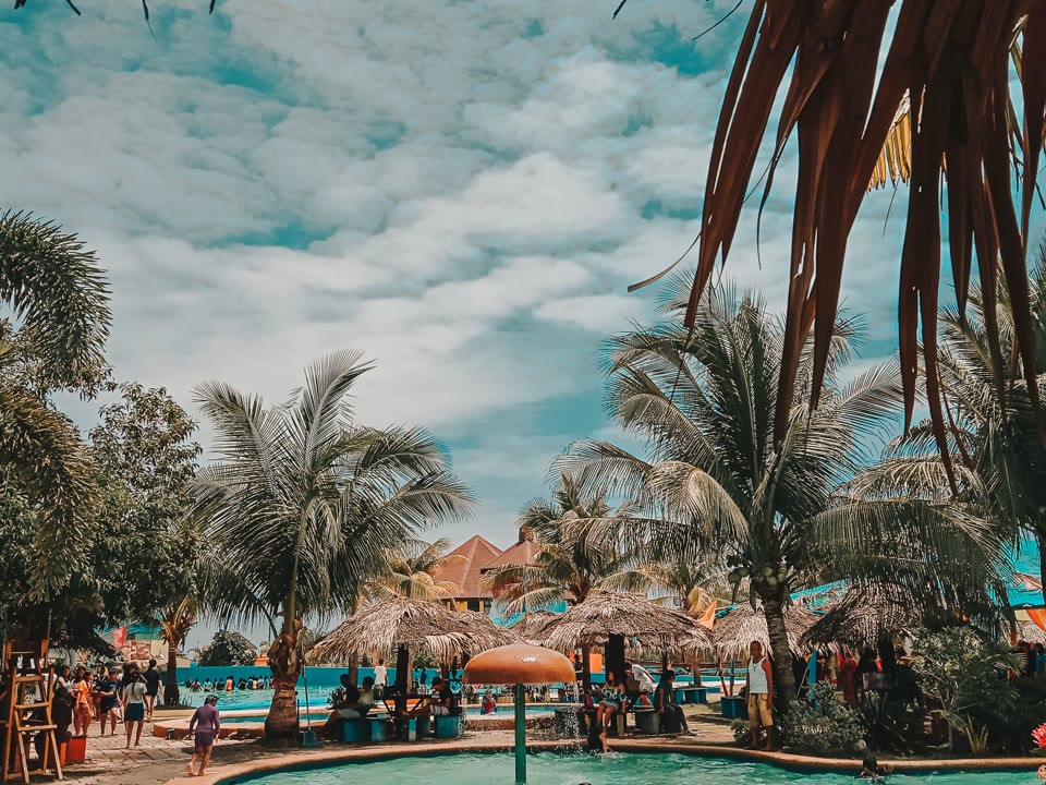 Generic family resort atmosphere.